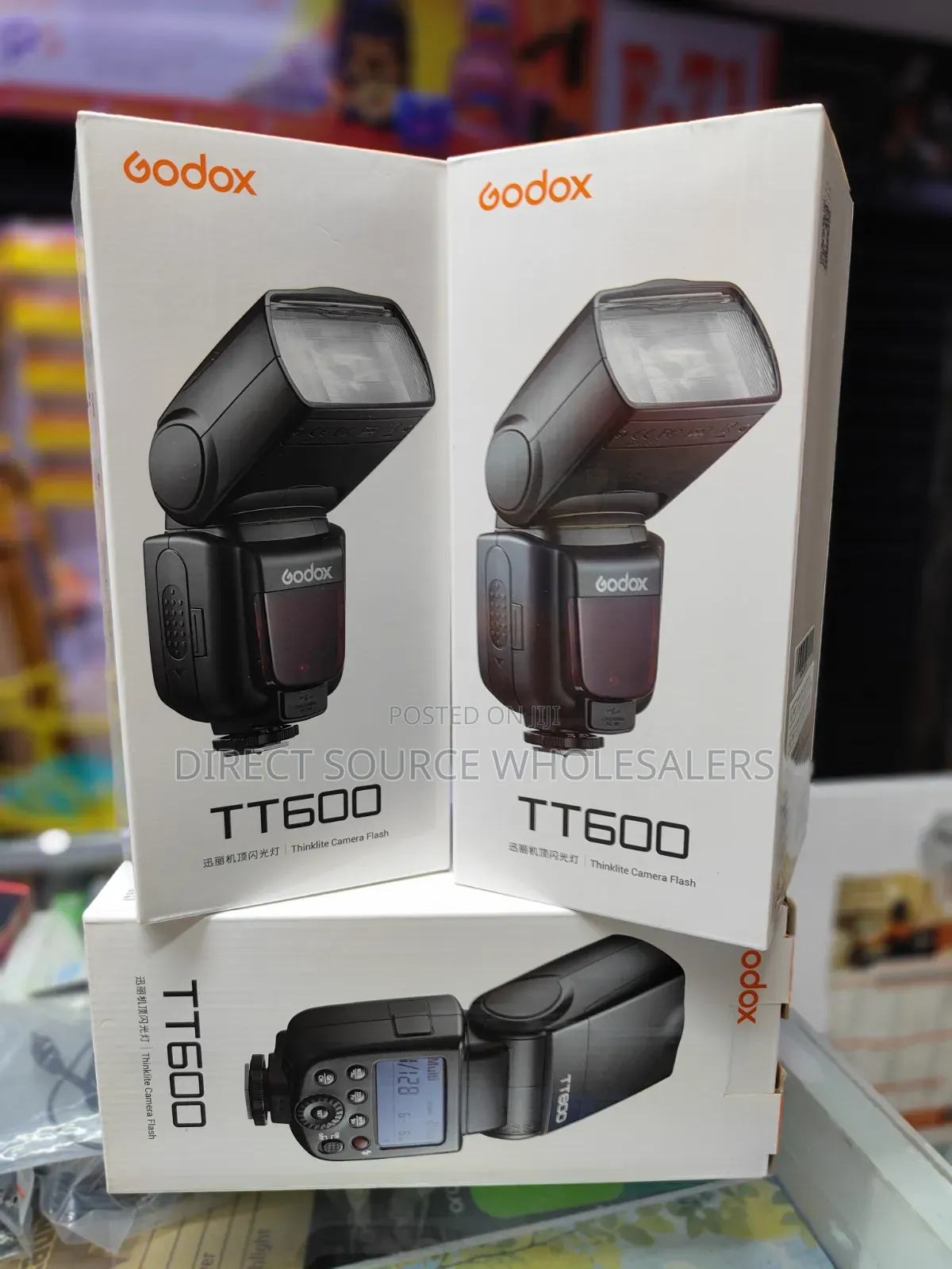 Original Godox Tt600 Speedlite Camera Flash