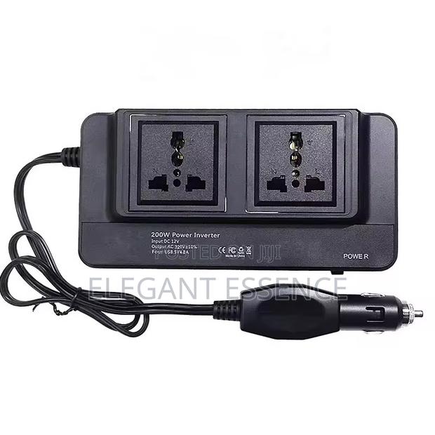 200w Car Power Inverter Dc to Ac 12v to 220v - thumbnail 2