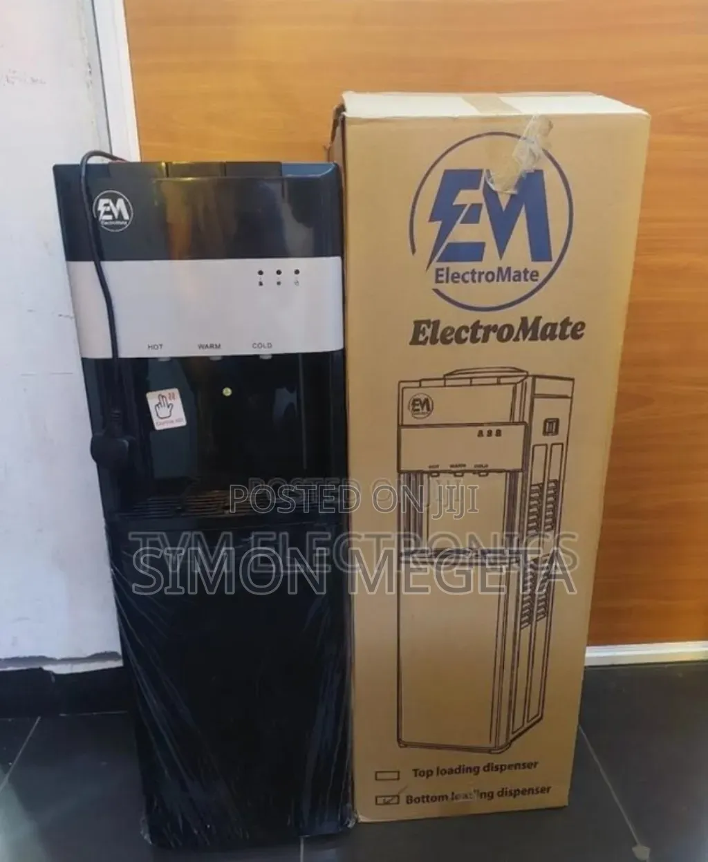 Digital Electric New Electromate Bottom Load 3 Taps Standing Dispenser