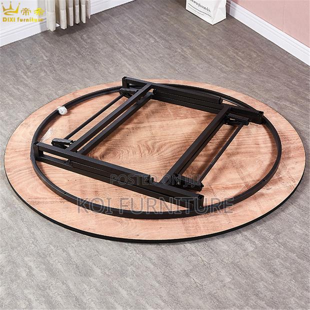 Office Table : 1.5m Waterproof Foldable Round Conference Table - thumbnail 4