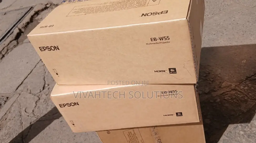 Eb-w55 Epson 4000 Lumens With In-built Wi-fi 6e W55