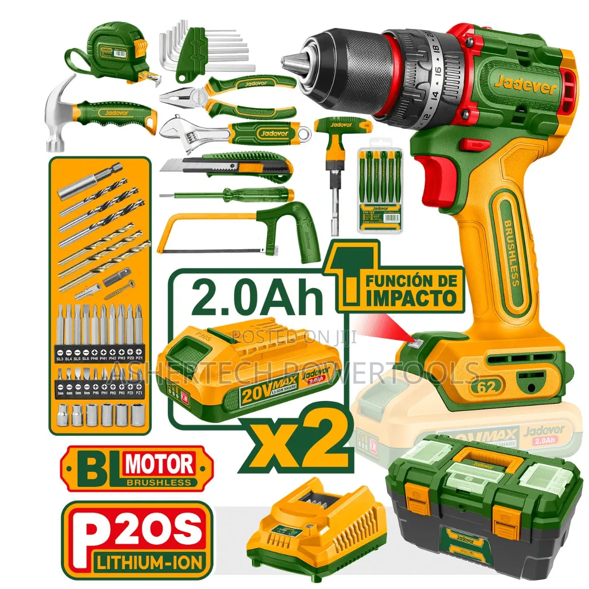 Jadever Jddt4b119 119 PCS Tools Set