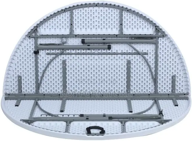 Office Table : 1.5m Foldable Round Office Table
