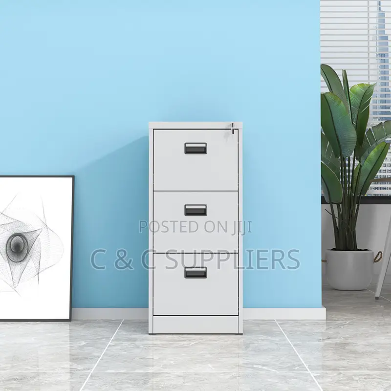 Office Cabinets; 3-Drawers Steel Office Storage/ Document Cabinet