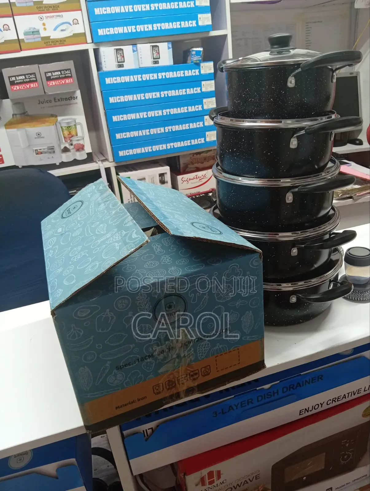 14pc Granite Cookware Set