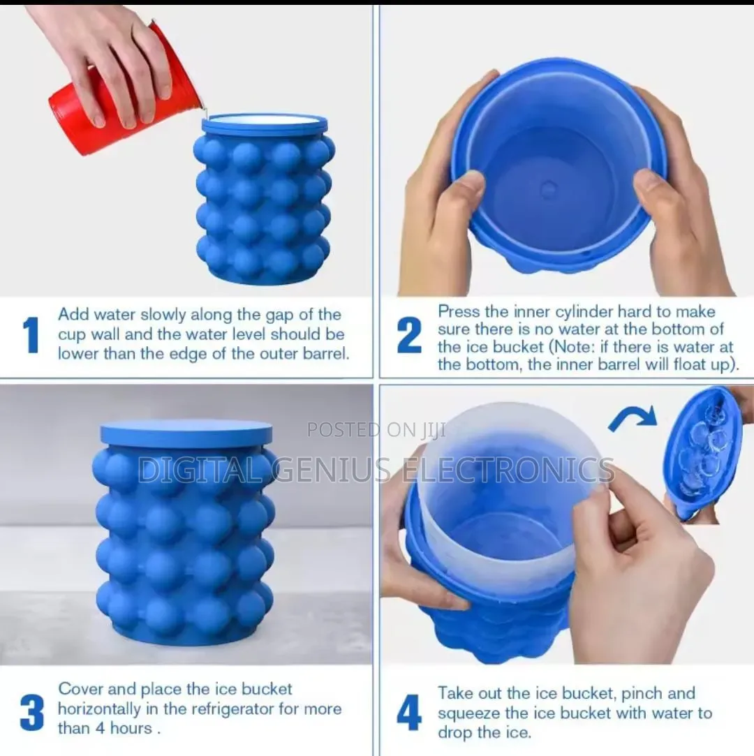 *Portable Non Leakable Ice Cube Mol