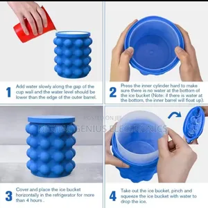 *Portable Non Leakable Ice Cube Mol