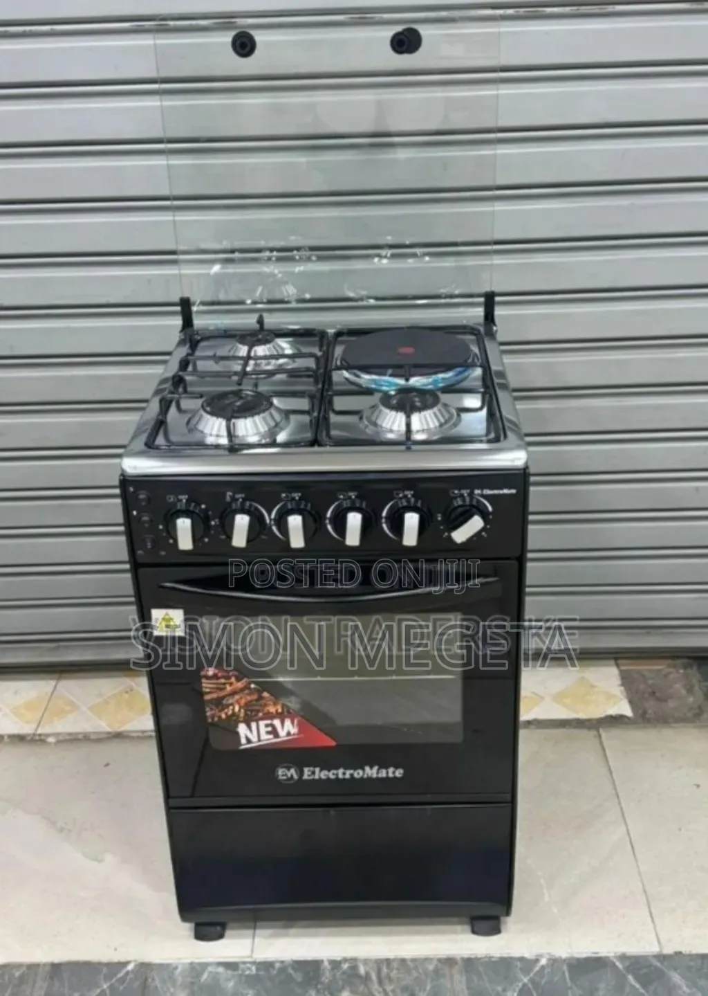 Black One 50*55 Electromate 3+1 Standing Cooker