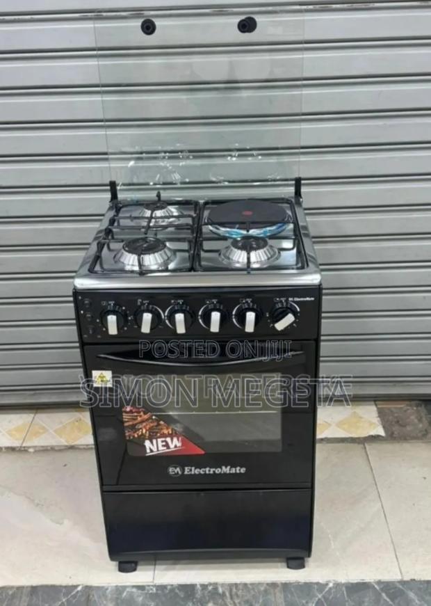Black One 50*55 Electromate 3+1 Standing Cooker