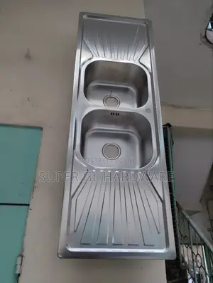 Double Bowl Stainless Steel Kitchen Sink With Drainers