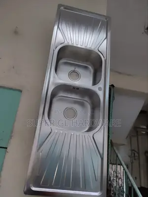 Double Bowl Stainless Steel Kitchen Sink With Drainers