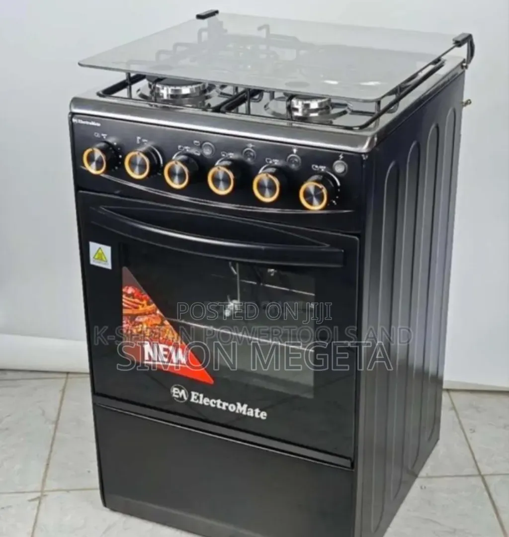 4 Burner Electromate Full Gas Cooker. Gas Oven. Automatic Ignition