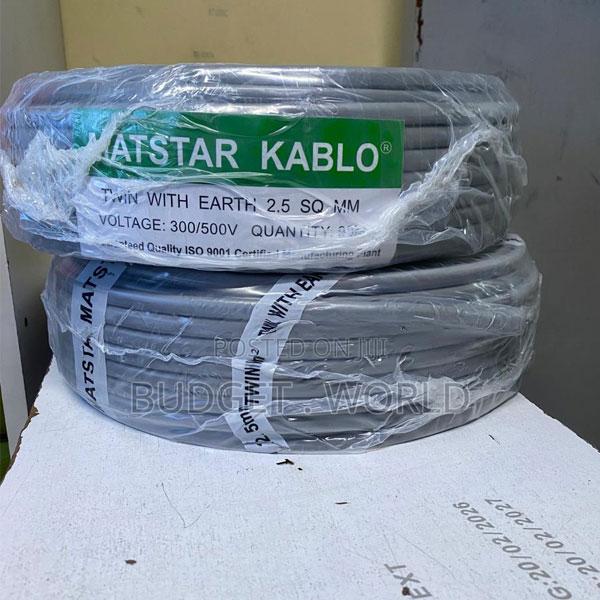 1.5mm Electrical Cable 90 Metres – Twin With Earth Flat Wire
