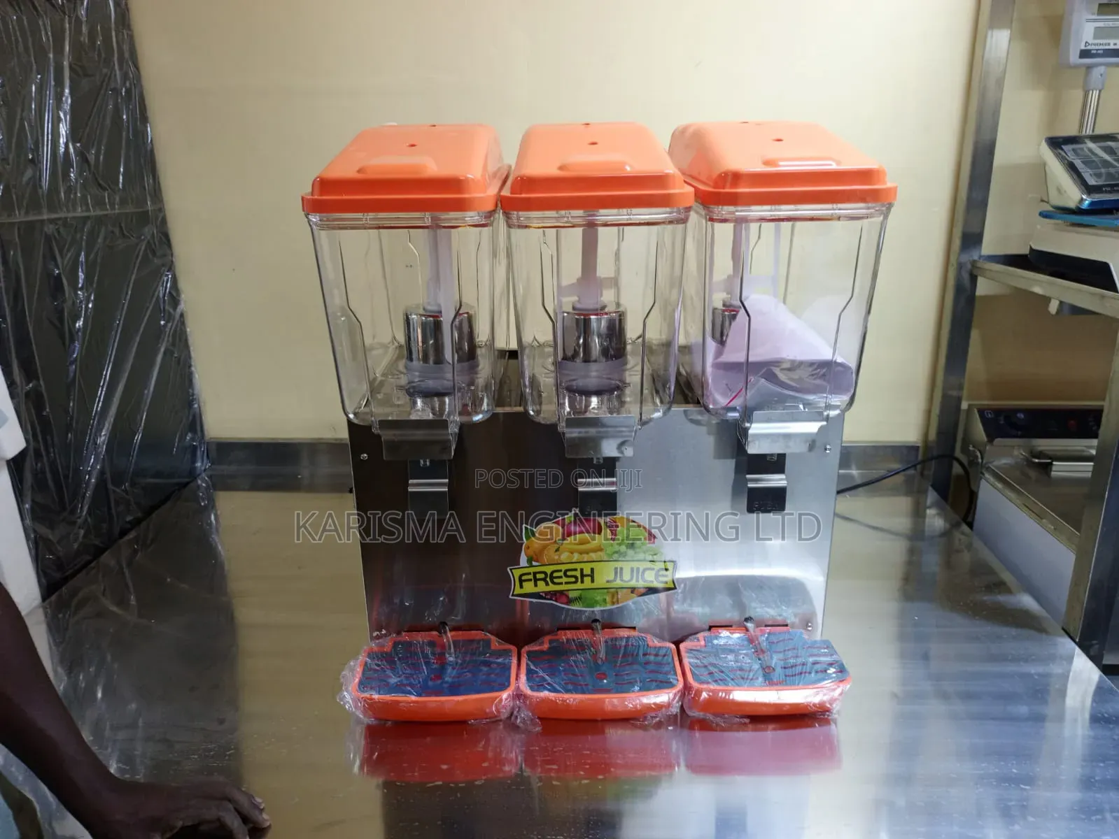 3 Tap Juice Dispenser Machine