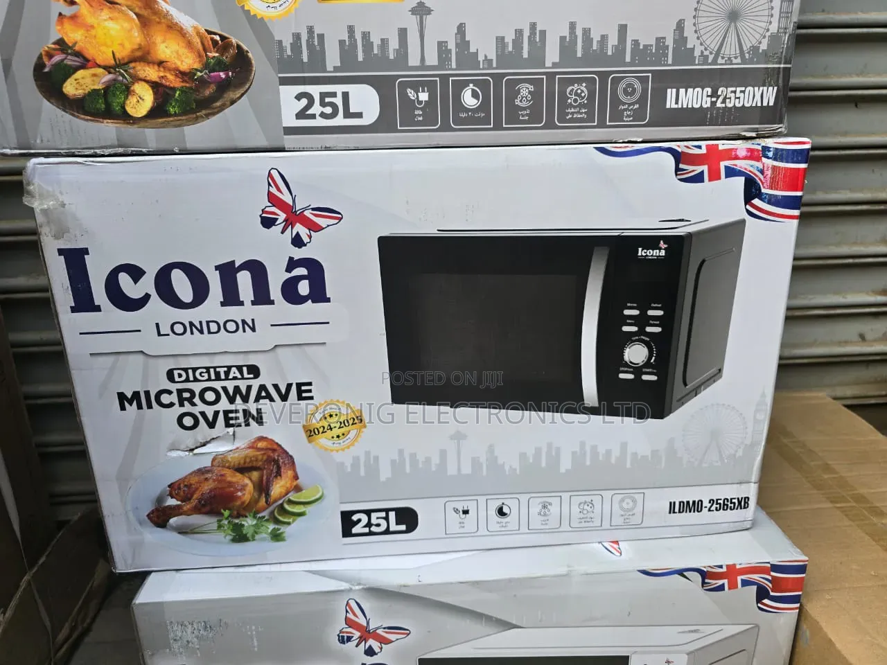 25 Litres Icona Digital Microwave