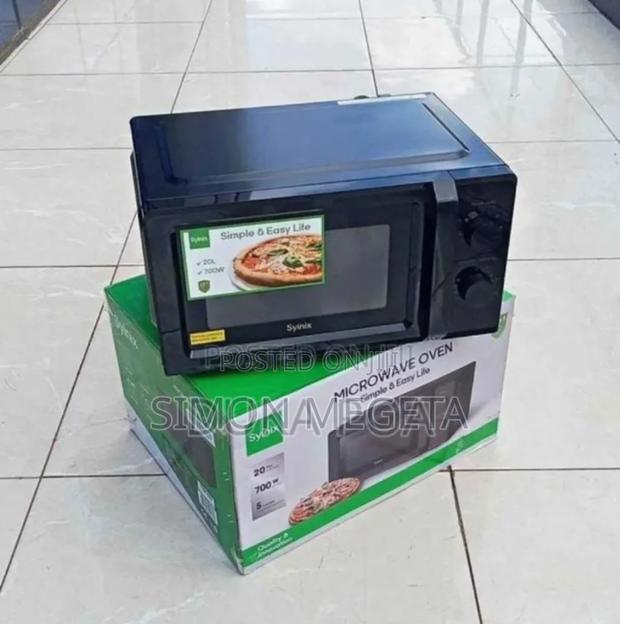 Blac Syinix 20l Manual Microwave. Twenty Litres