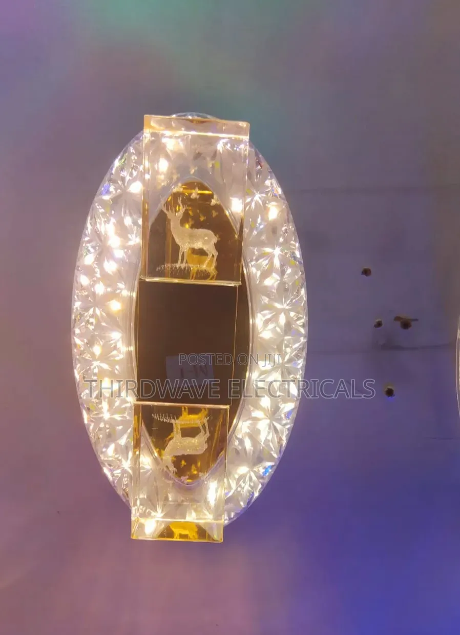 Modern Crystal Decorative Led Wall Light Fixture Fq8
