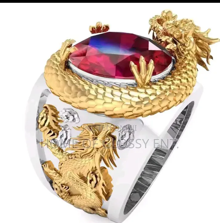 Snake, Tiger, Panther Battle Fight Ring (Animal Party Jewelry)