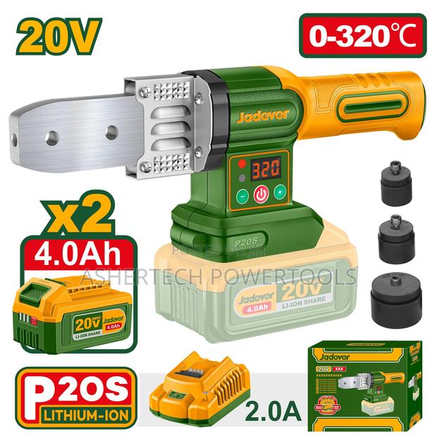 Jadever Jdwm20182 Cordless Plastic Tube Welding Tools 20v