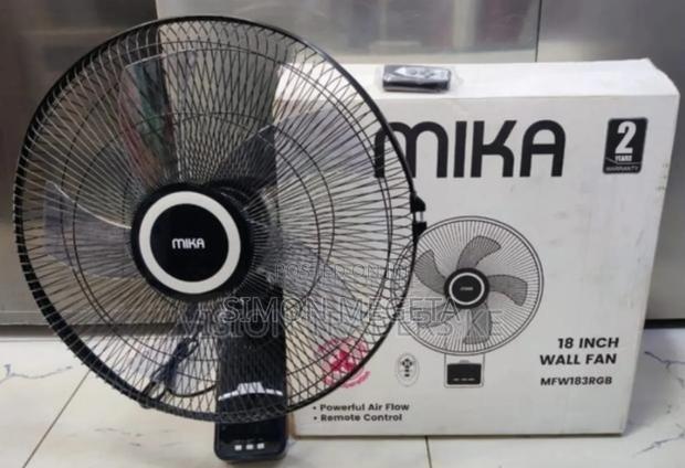 With Remote Mika 18inch Wall Fan