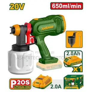 Jadever Jdsu30664 Cordless Spray Gun 20v