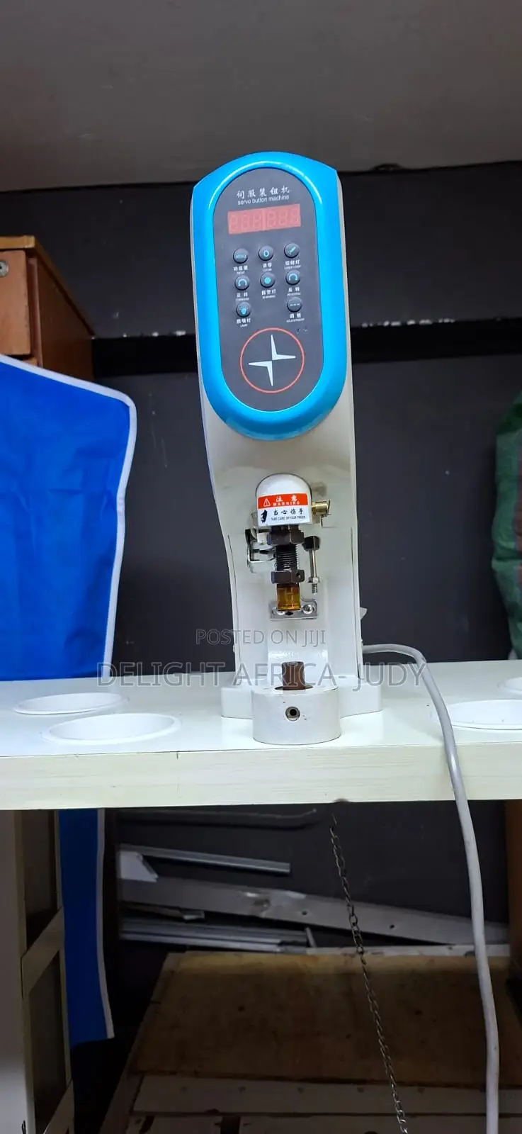 Servo Electric Snap Button Machine