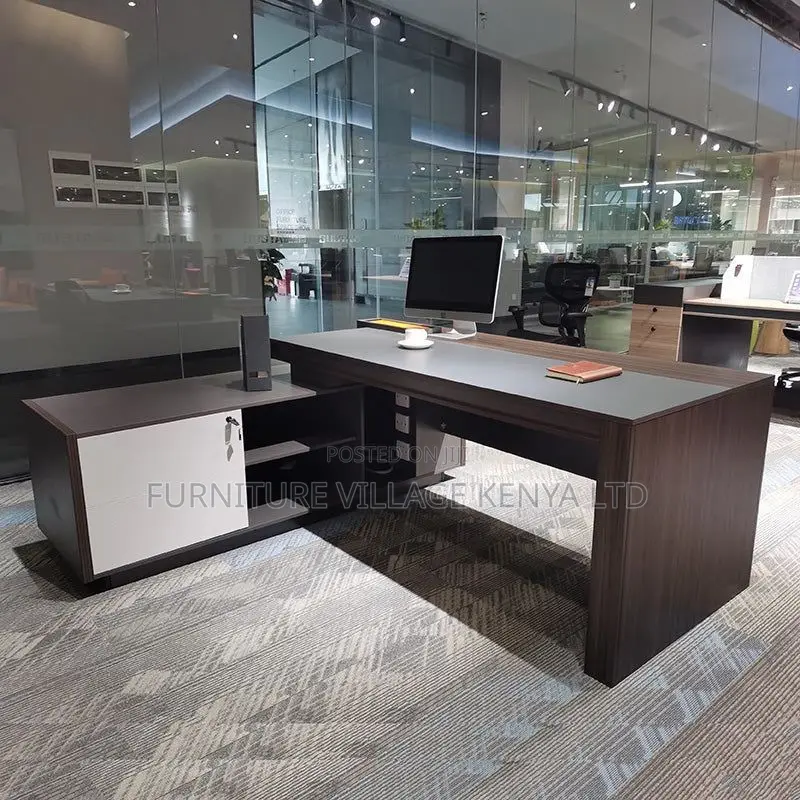 1.8m L-Shaped Managerial Office Task Table