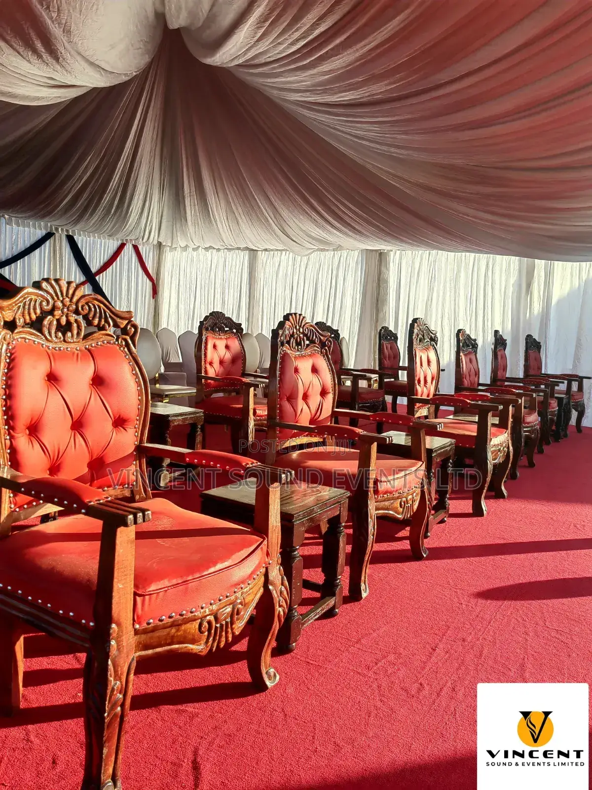Rentals At Stage Tents Sound Chairs Led Sreeens Lightings Generator