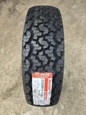 215 /80 R15 Maxxis at 980 (All Terrein)