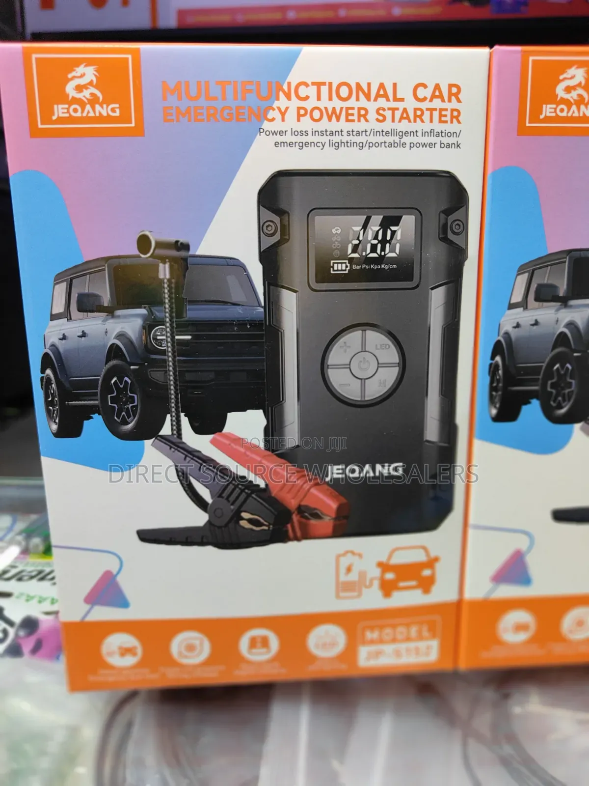 Jump Starter Multifunctional Car Emergency Power Starter Inflatar