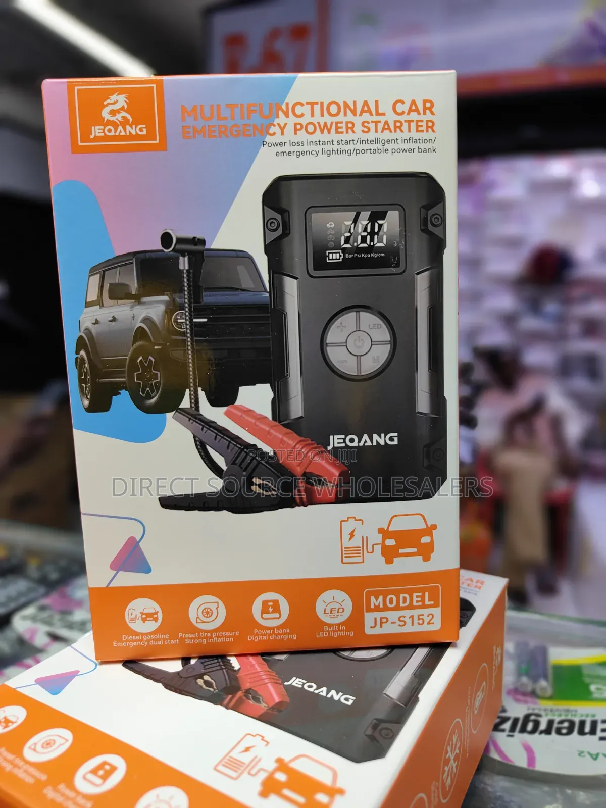 Jump Starter Multifunctional Car Emergency Power Starter Inflatar