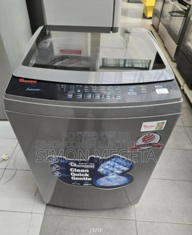Single Tab. Ramtons 14kg Topload Fully Automatic Washing Machine