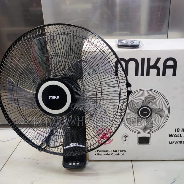 Mika 18 Inch Wall Mounted Fan With Remote