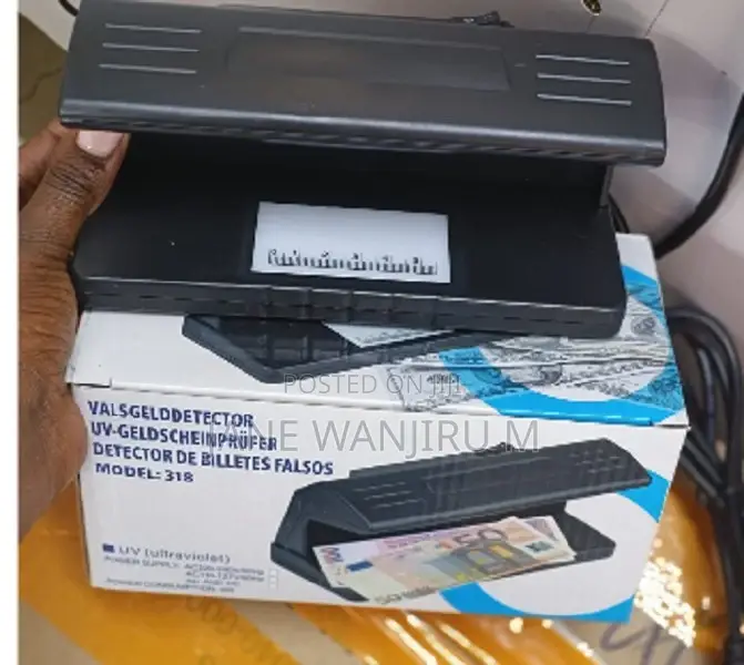 New Counterfeit Money Detector Machine Ultraviolet Detector