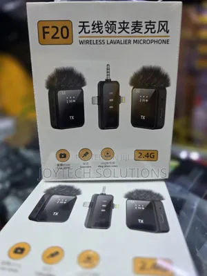 New Wireless Lavalier Microphone F11 - 2 Upgrade Version F20