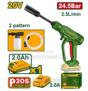 Jadever Jdqx01203 Cordless Pressure Washer 24.5bar