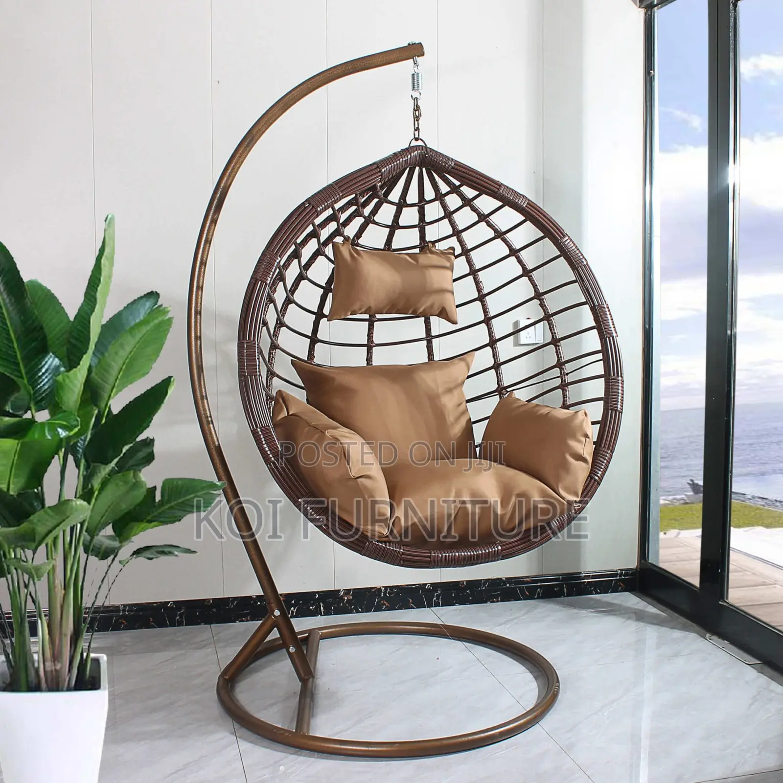 Office Chair : Rattan Modern Leisure Hammock Swing Chair