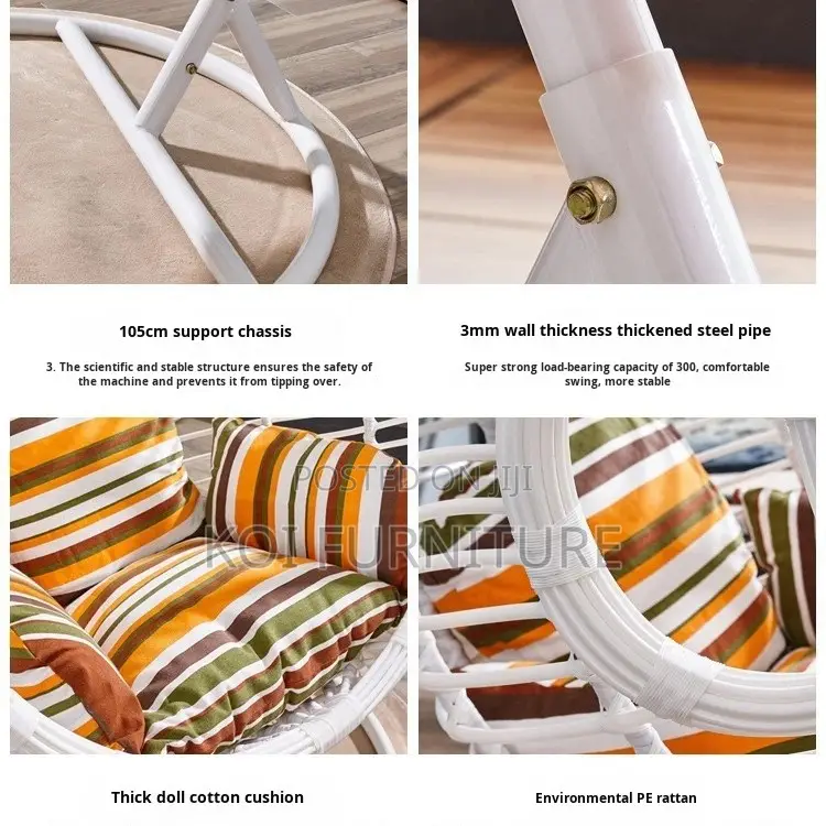 Office Chair : Rattan Modern Leisure Hammock Swing Chair
