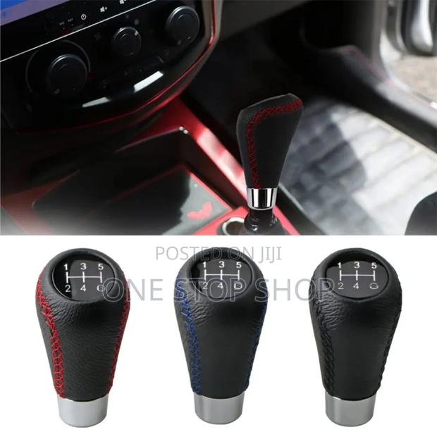 Comfortable Ergonomic Grip 5 Speed Gear Knob