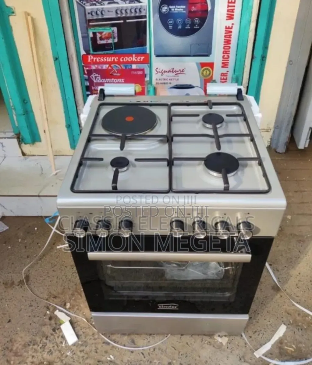 Silver One Simfer Ramtons 60*60 Standing Cooker