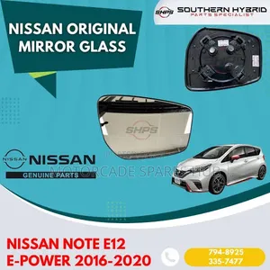 Nissan Note 2018! E-Power Side Mirror Glass