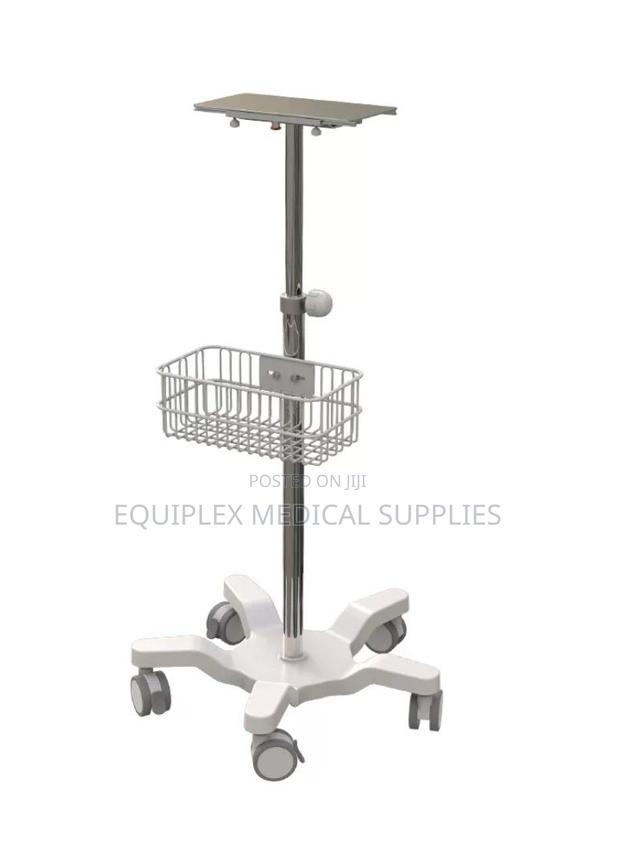 Quality Patient Monitor Stand With Wheels / Trolley