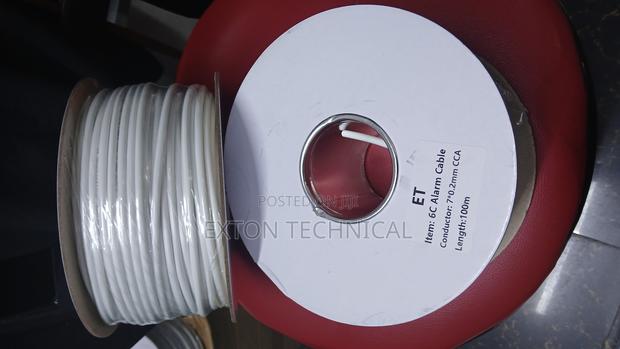 Alarm Cable 6 Core White