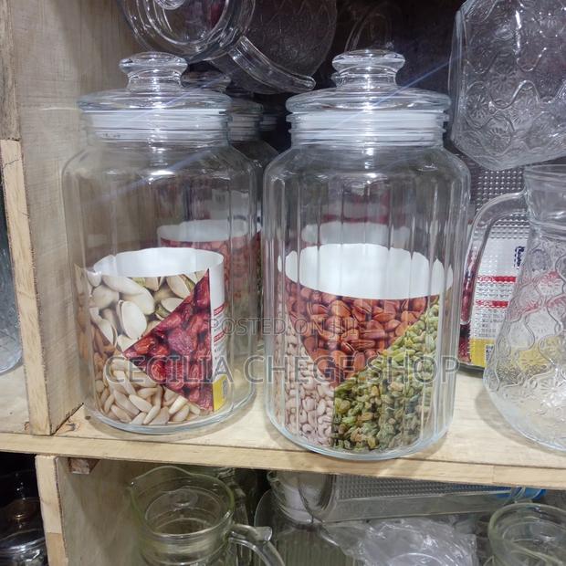 Canister Glass Storage Containers
