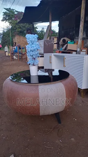 Gass Top Tire Coffee Table