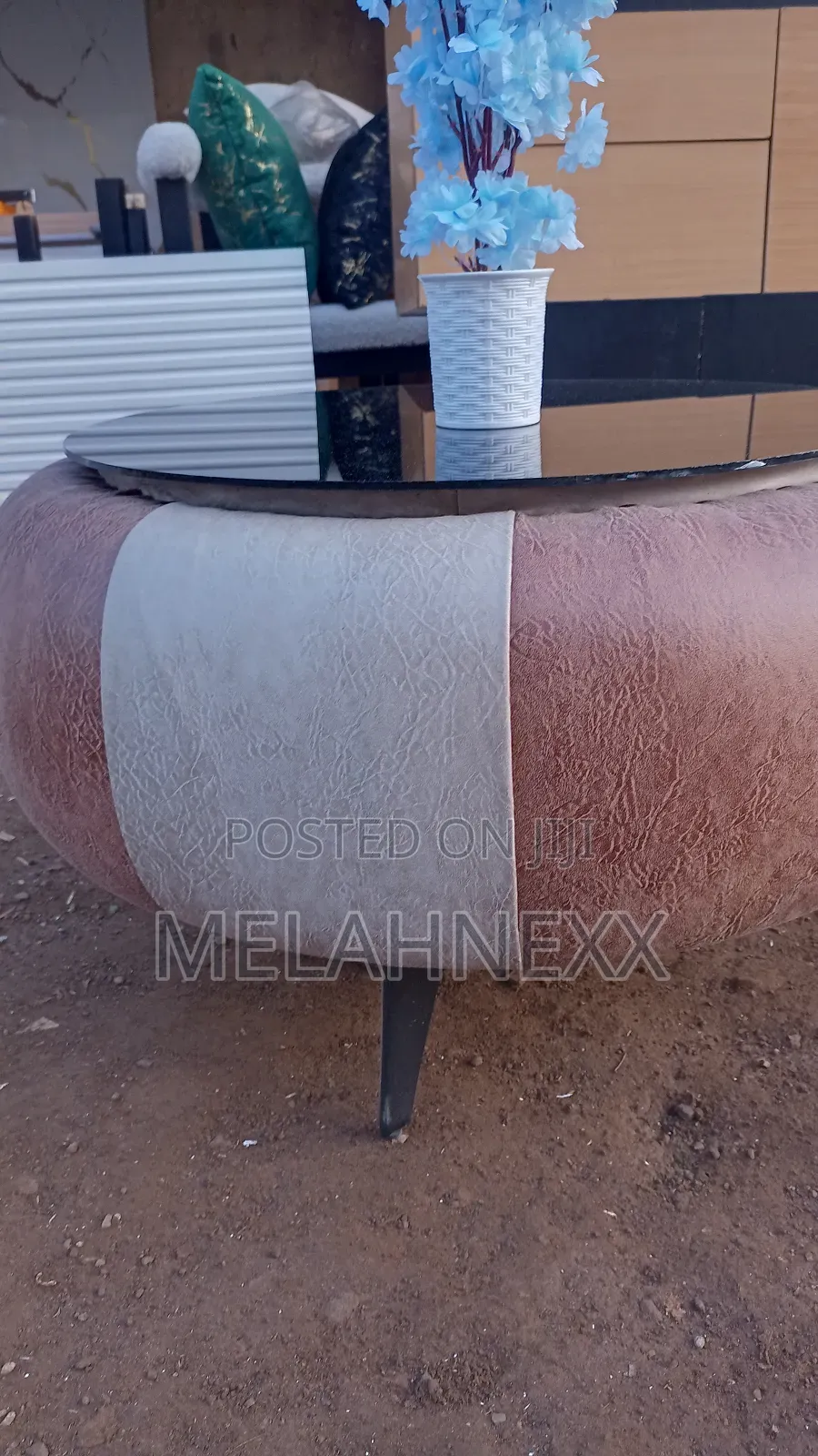 Gass Top Tire Coffee Table