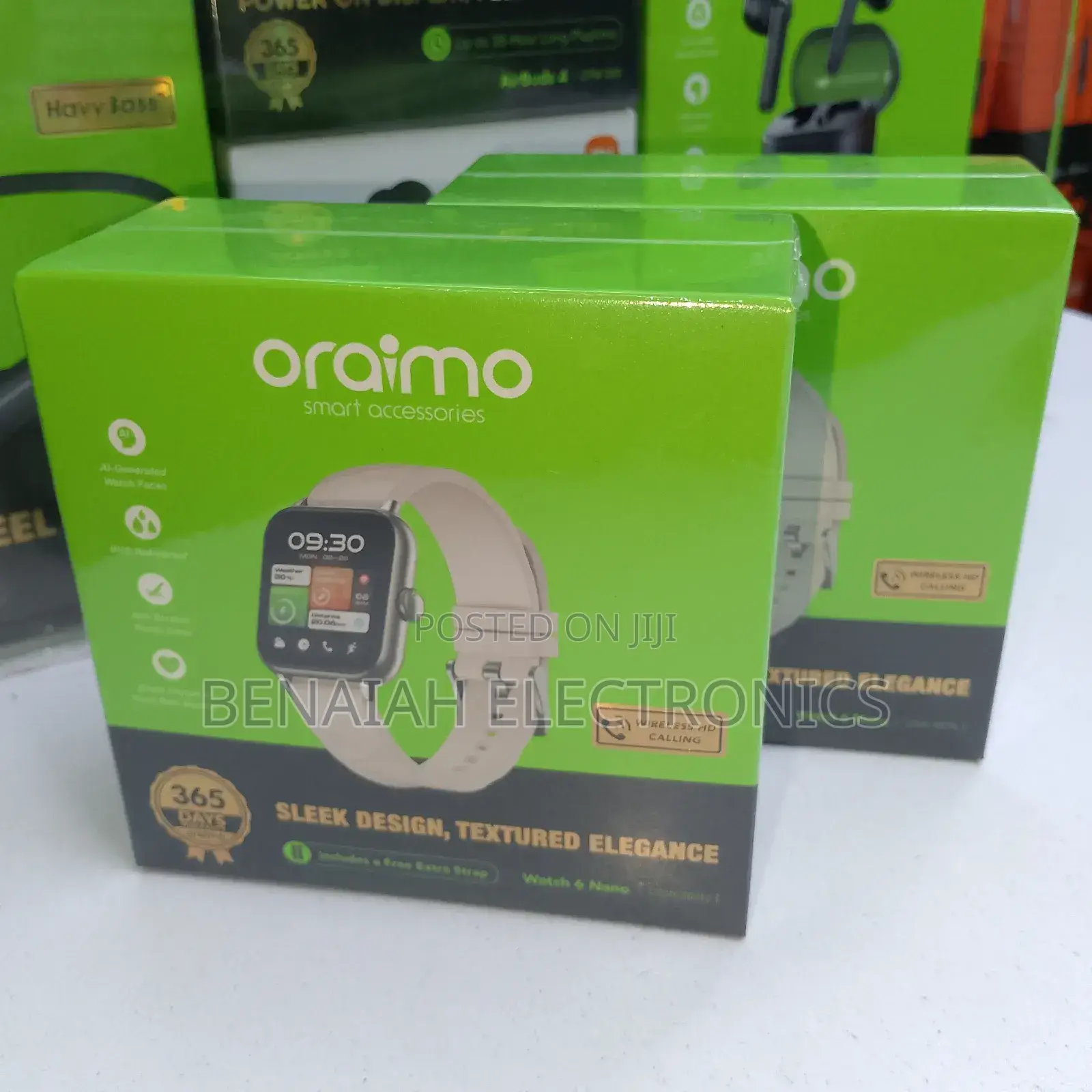 Smart Watch, Oraimo Nano 6 Smart Watch, Weight 42g