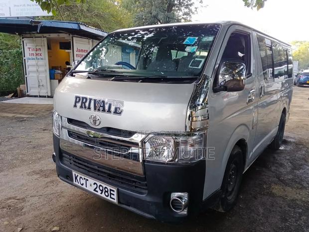 Toyota HiAce 2012 Silver - thumbnail 3