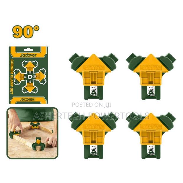 Jadever Jdcz6e01 Corner Clamp Set 90° 4pcs