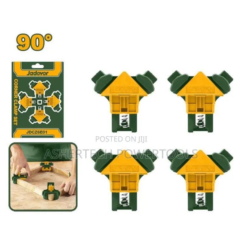 Jadever Jdcz6e01 Corner Clamp Set 90° 4pcs